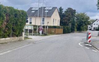 Hier könnte ein Zebrastreifen entstehen